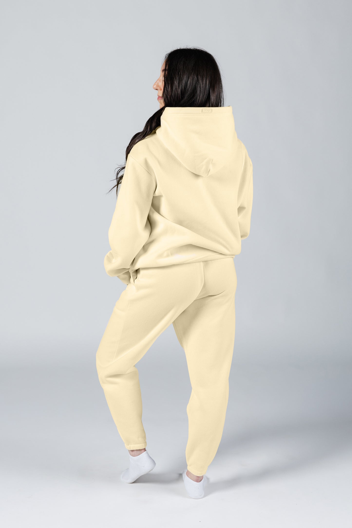 size: Model is 5'5 wearing size S | color: Butter Yellow