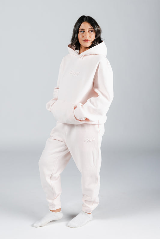 size: Model is 5'5 wearing size S | color: Blush
