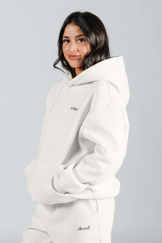 size: Model is 5'5 wearing size S | color: Ivory