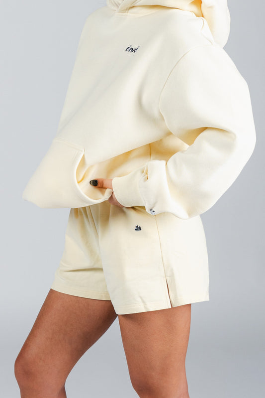 size: Model is 5'5 wearing size XS  | Color: Butter Yellow
