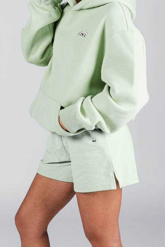 size: Model is 5'5 wearing size XS | Color: Green Tea
