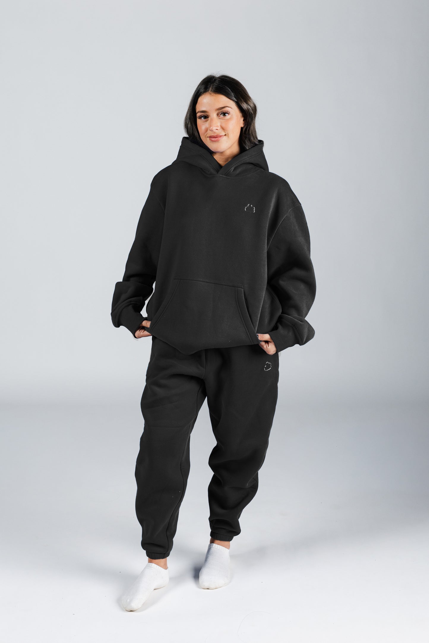 size: Model is 5'5 wearing size S | color: Midnight