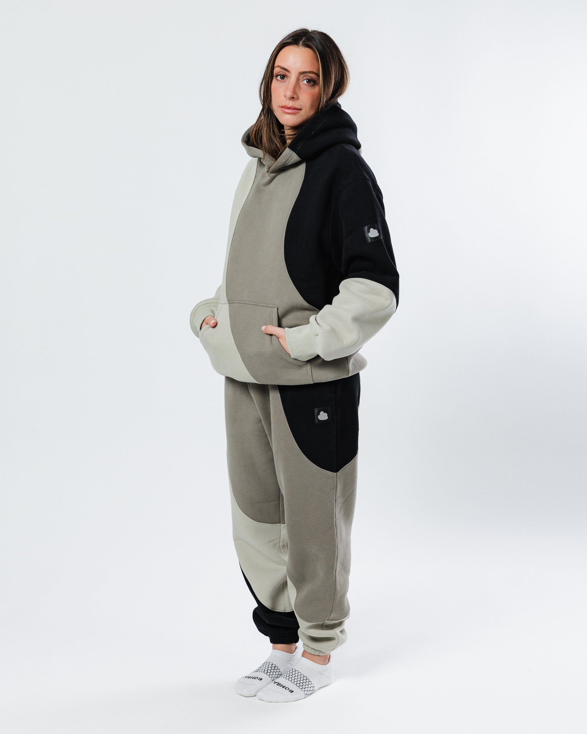 size: Megan is 5'3 wearing size S | Color: Overcast