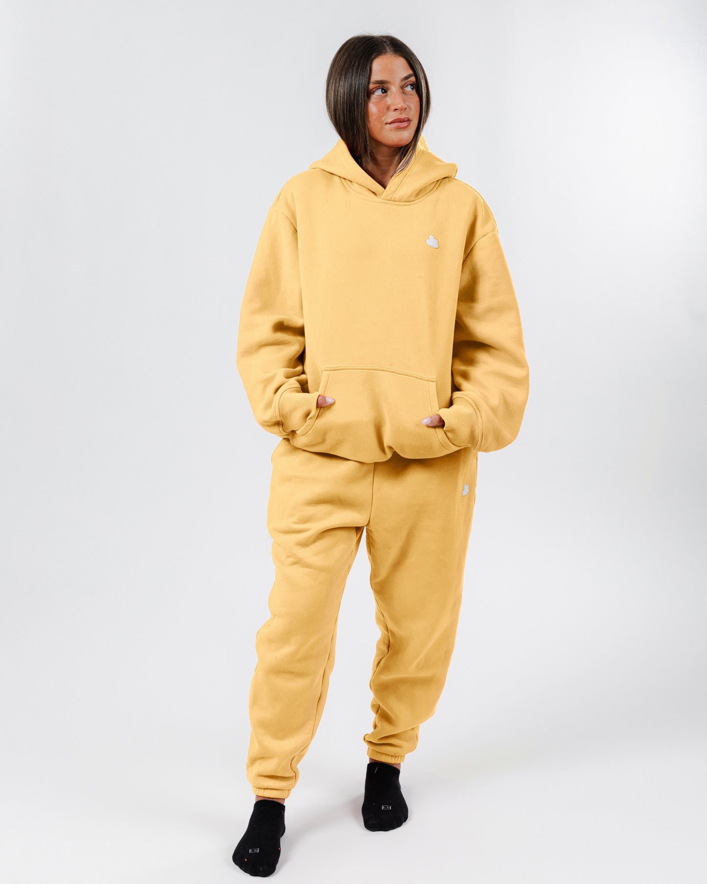 size: Gianna is 5'1 wearing size S | Color: Sunbeam