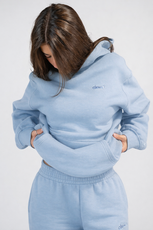 size: Model wears size M | color: Blue Sky