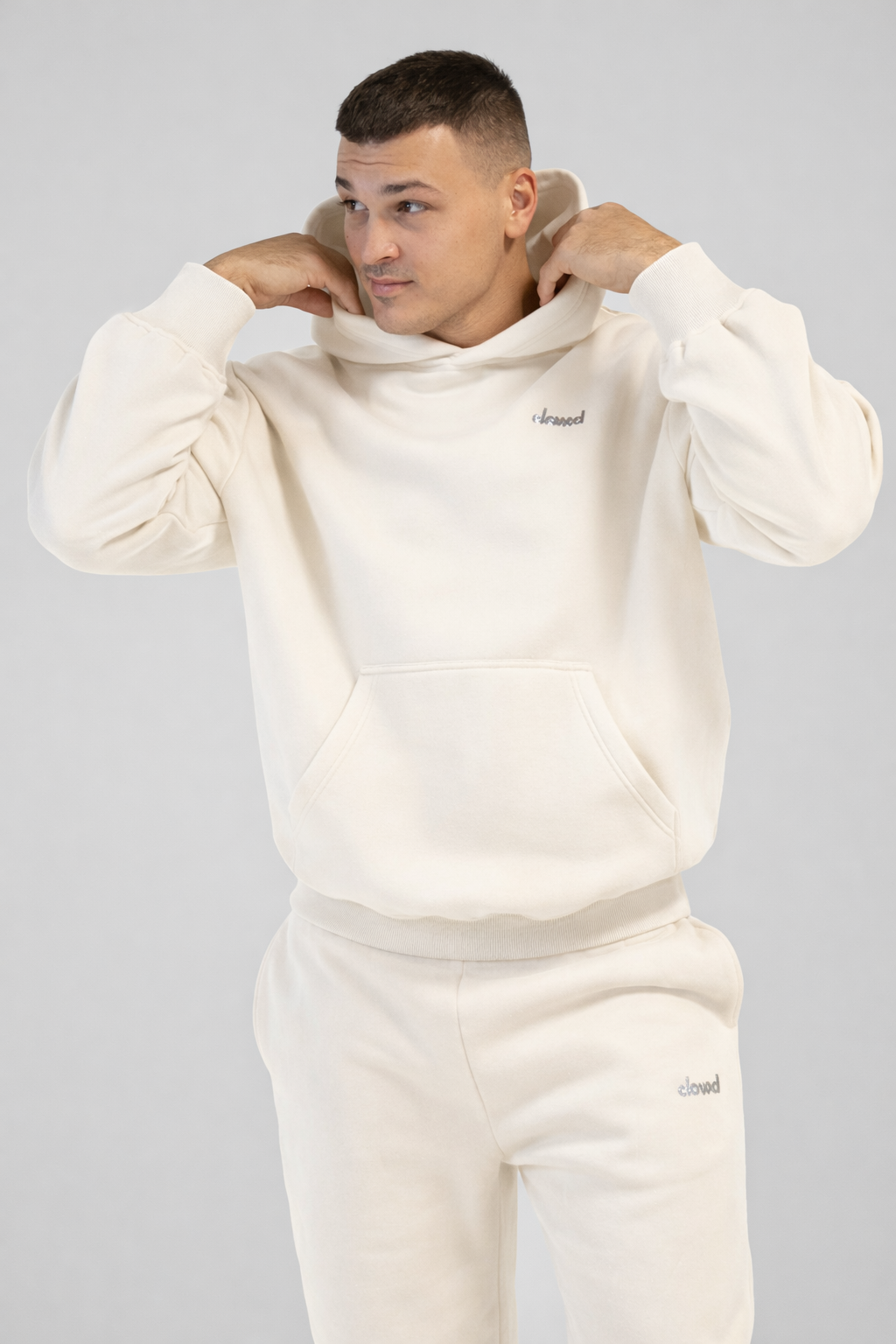 size: Model wears size M | color: Ivory