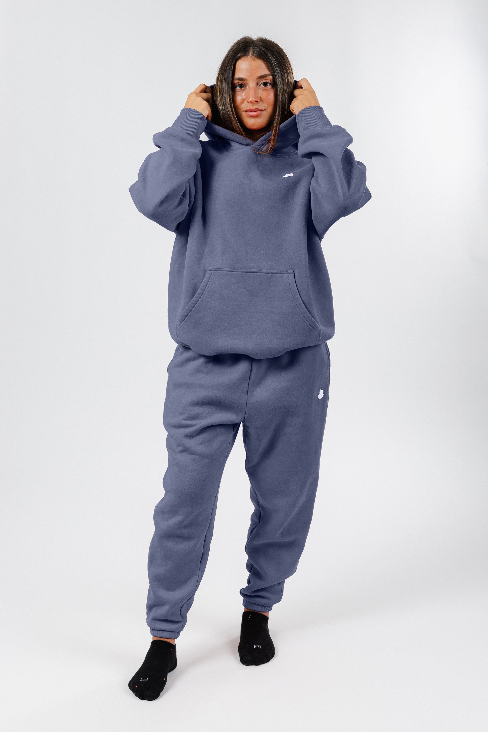 size: Gianna is 5'1 wearing size S | Color: Overcast