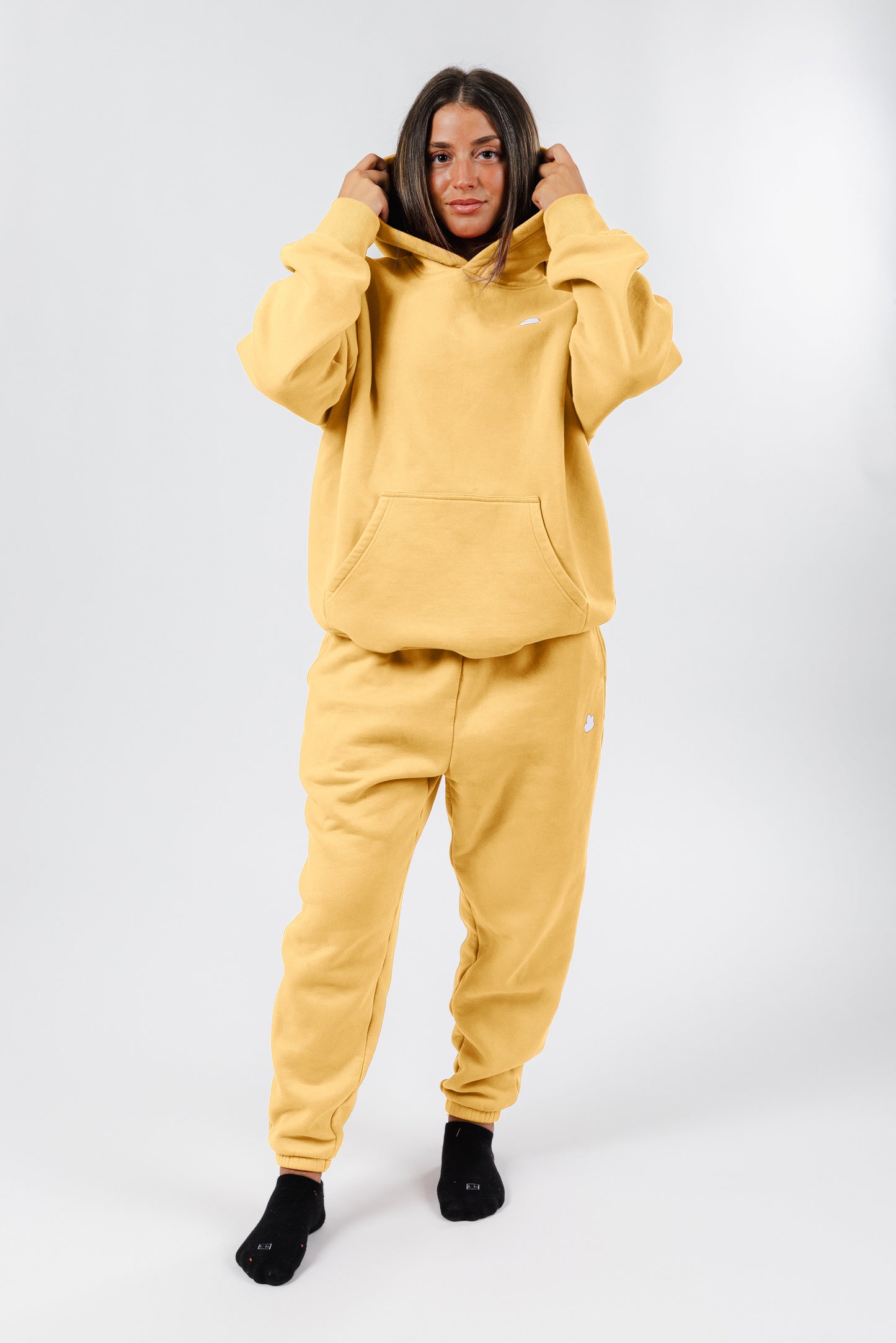 size: Gianna is 5'1 wearing size S | Color: Sunbeam
