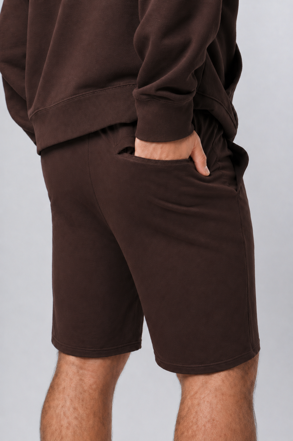 size: Model is 6'0 wearing size M | Color: Mocha