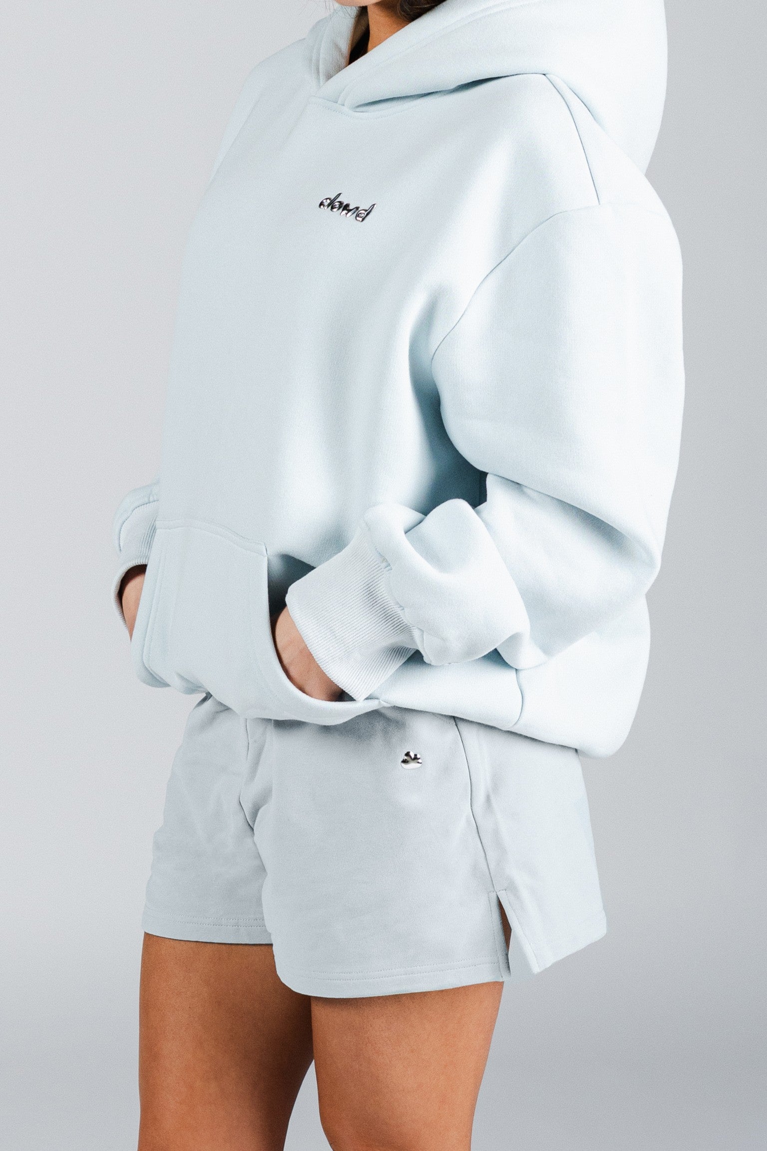 size: Model is 5'5 wearing size XS | Color: Blue Sky