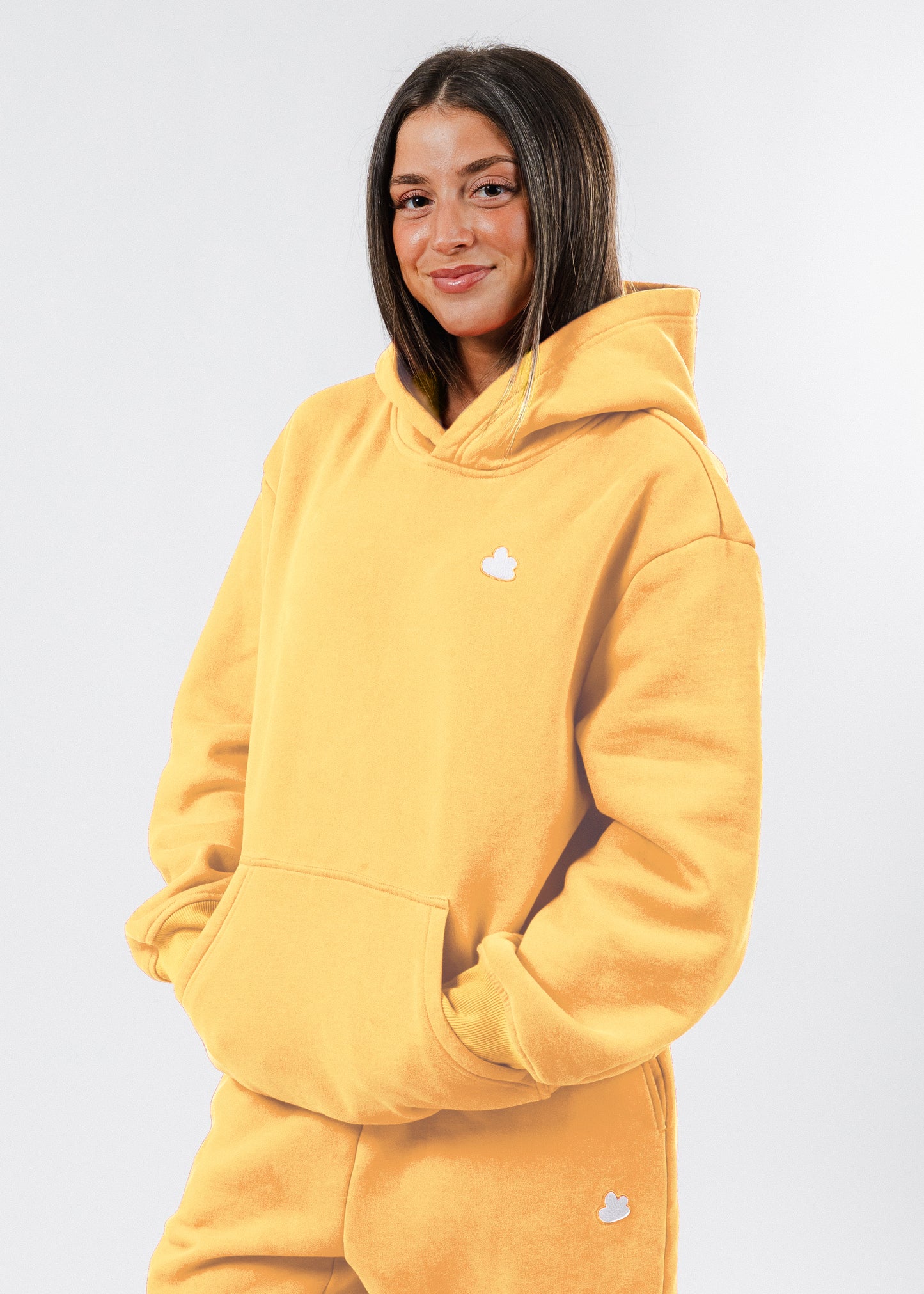 size: Gianna is 5'1 wearing size S | Color: Sunbeam